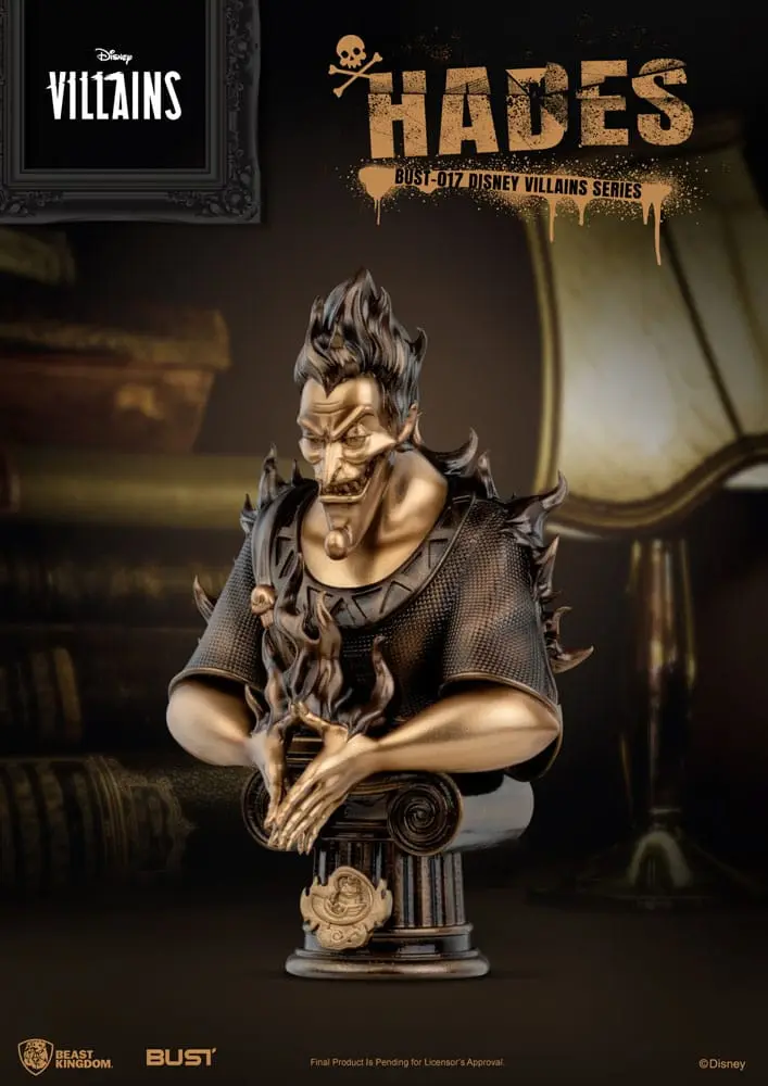 Disney Villains Series Hades PVC mellszobor figura 16 cm termékfotó