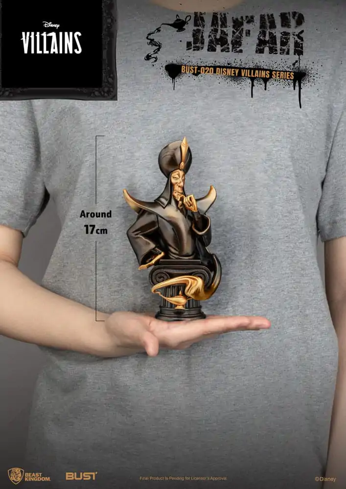 Disney Villains Series Jafar PVC mellszobor figura 16 cm termékfotó