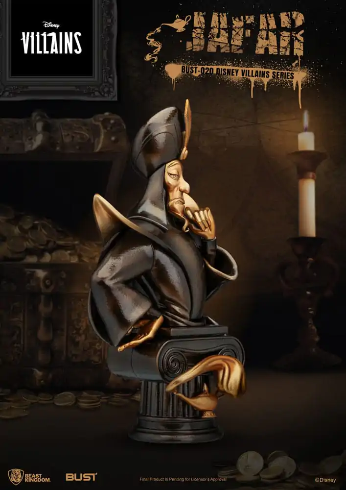 Disney Villains Series Jafar PVC mellszobor figura 16 cm termékfotó