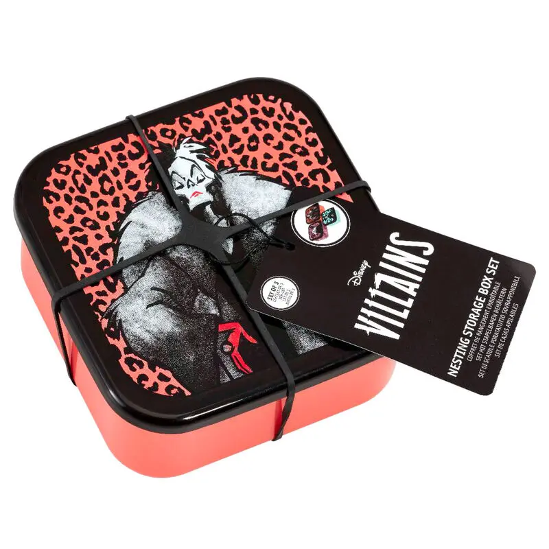 Disney Villains tárolódoboz csomag termékfotó