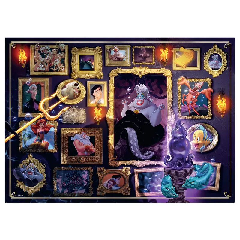 Disney Villainous Jigsaw Puzzle Ursula (1000 pieces) termékfotó