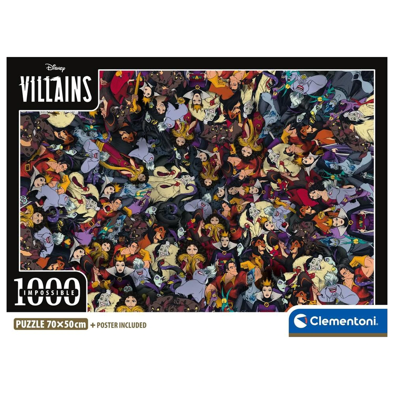 Disney Villans impossible puzzle 1000db-os termékfotó