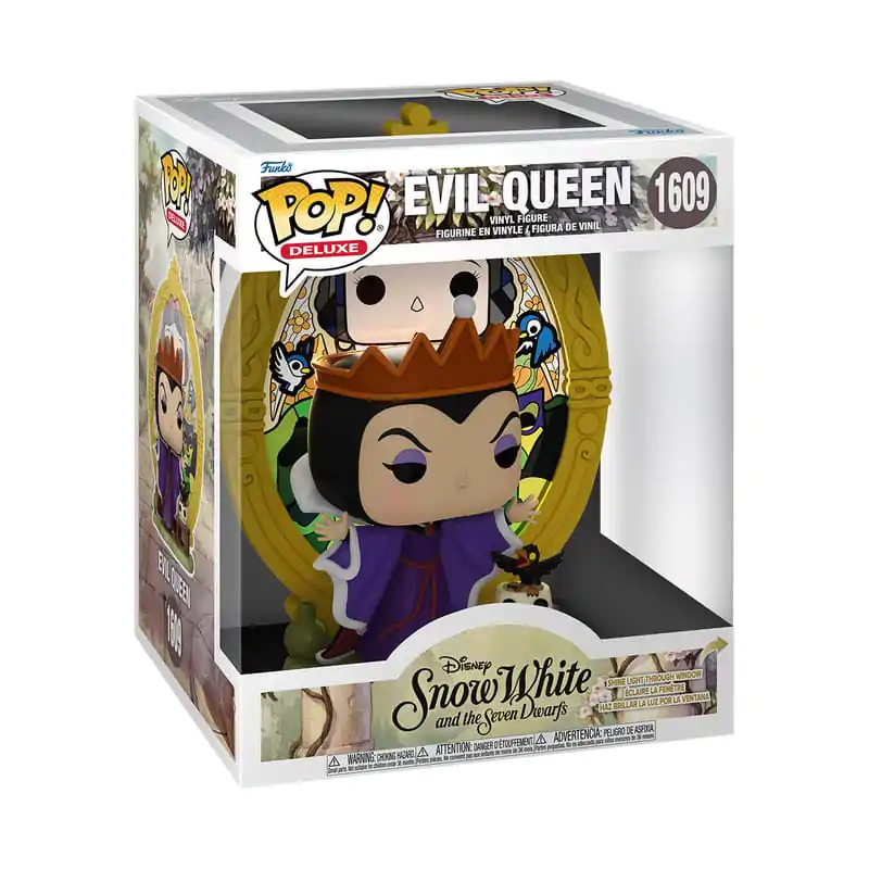 Disney Villians Funko POP! Deluxe Vinyl figura Evil Queen(Glass) 9 cm termékfotó