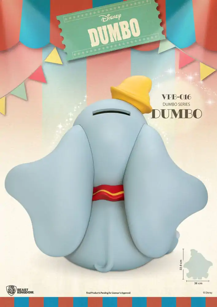 Disney Piggy Vinyl Bank Functional Dumbo 34 cm termékfotó