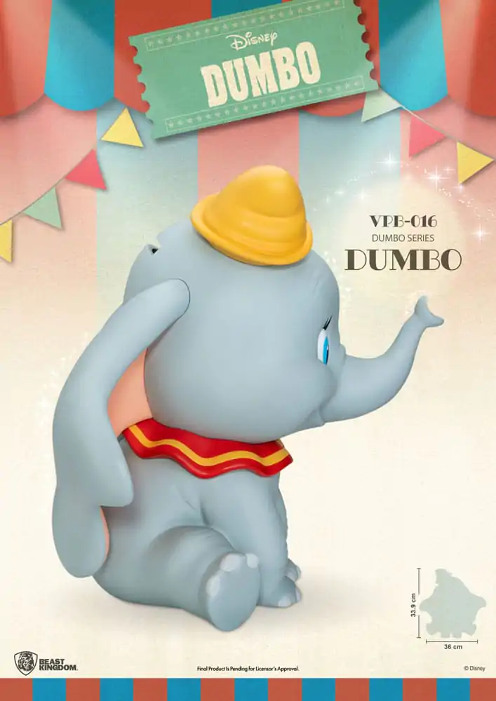 Disney Piggy Vinyl Bank Functional Dumbo 34 cm termékfotó