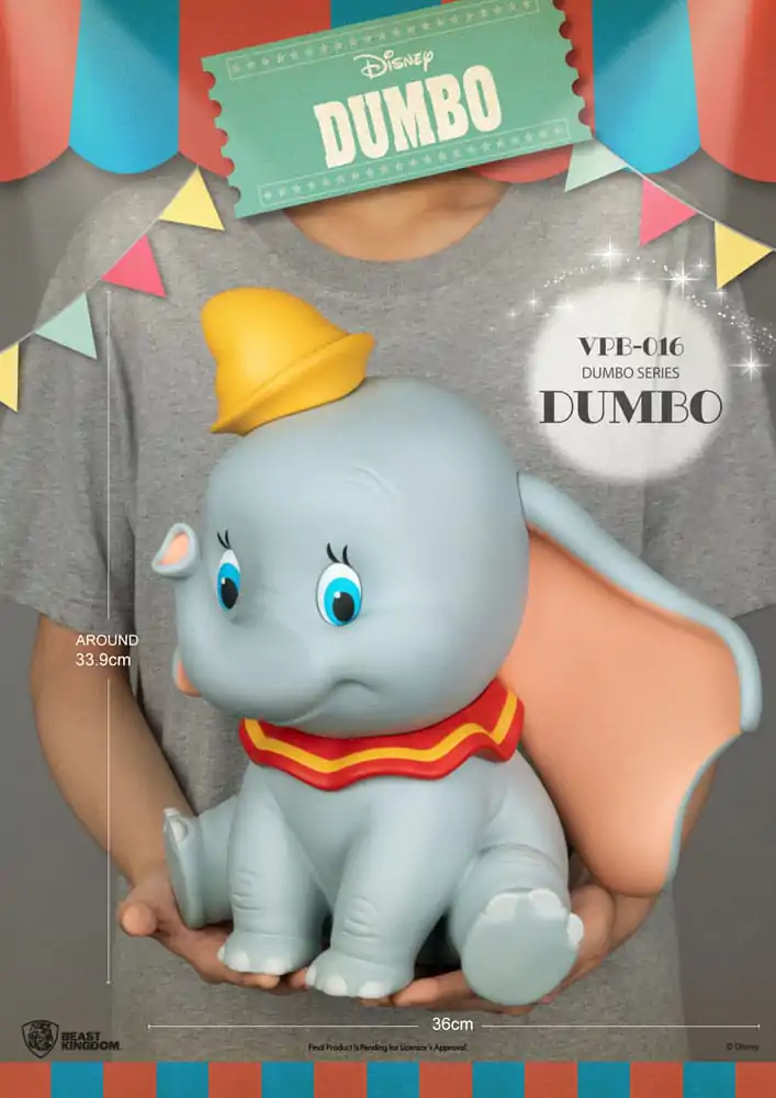 Disney Piggy Vinyl Bank Functional Dumbo 34 cm termékfotó