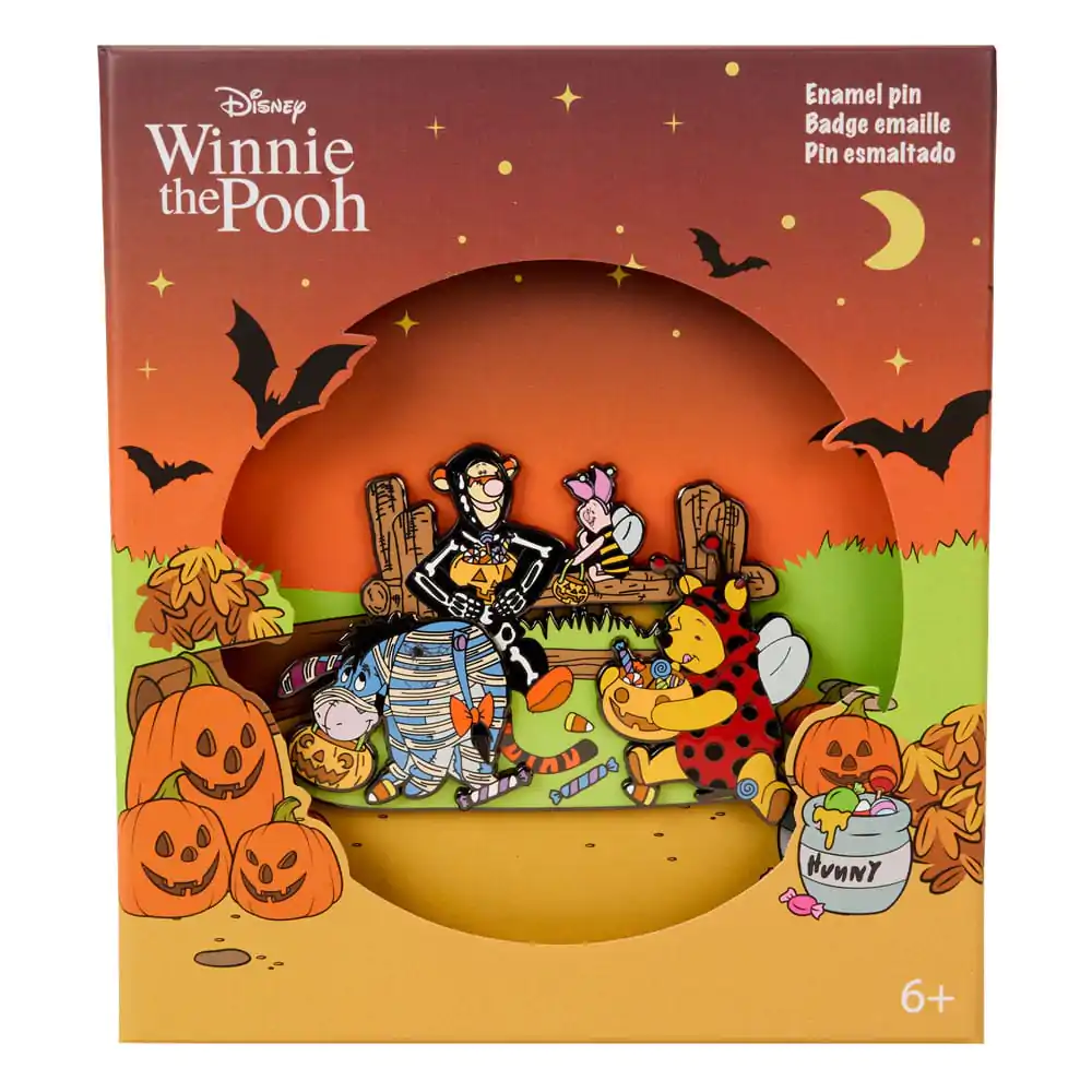 Disney Winnie the Pooh Trick R Treat Moving kitűző Limitált kiadás 8 cm termékfotó