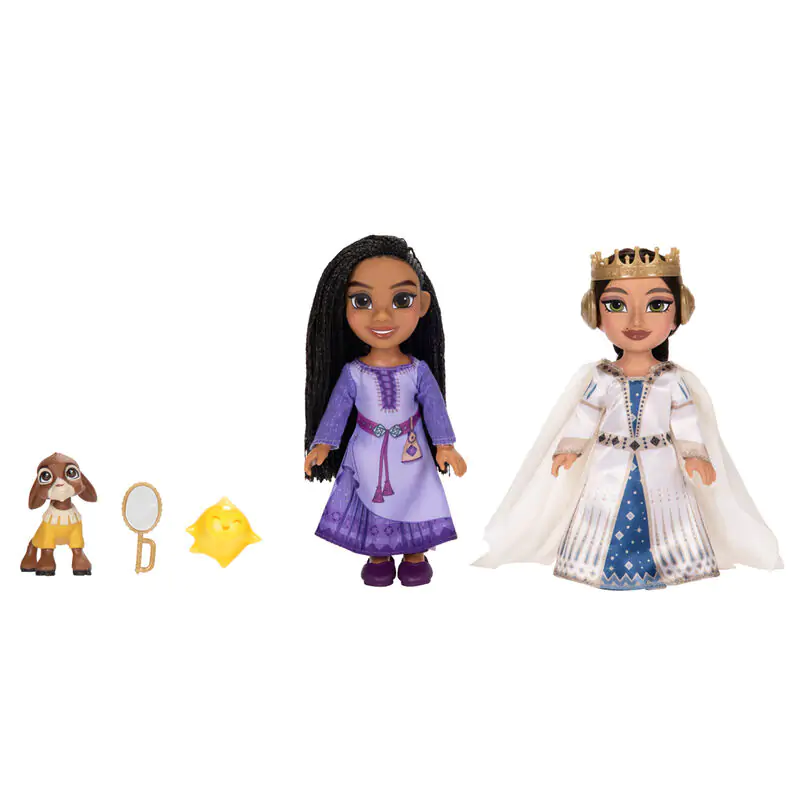 Disney Wish Asha &amp; Amaya játék baba szett 15cm termékfotó