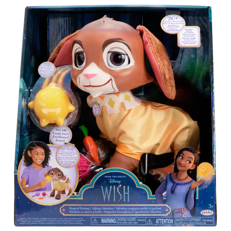 Disney Wish Valentino & Star doll with sound 38cm termékfotó