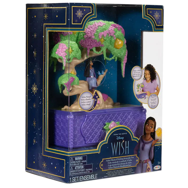 Disney Wish Wishing tree Musical Schmuck box termékfotó