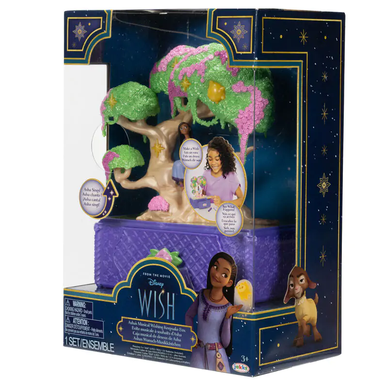 Disney Wish Wishing tree Musical Schmuck box termékfotó