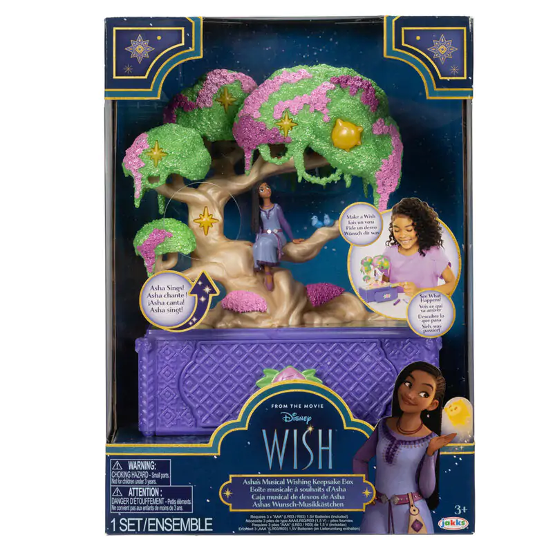 Disney Wish Wishing tree Musical Schmuck box termékfotó