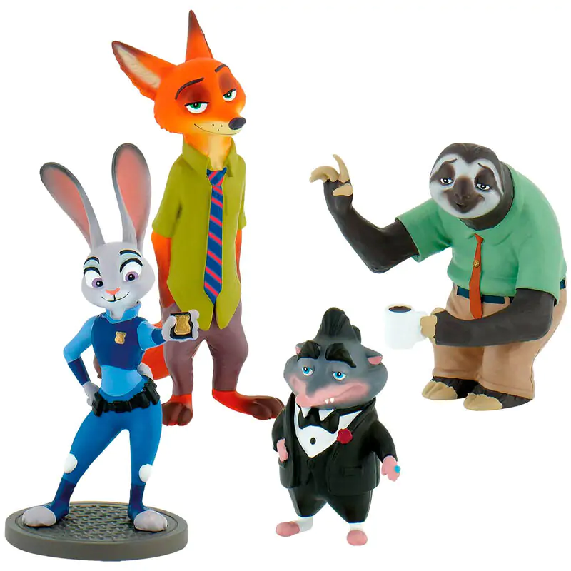 Disney Zootropolis 4db-os figura csomag termékfotó