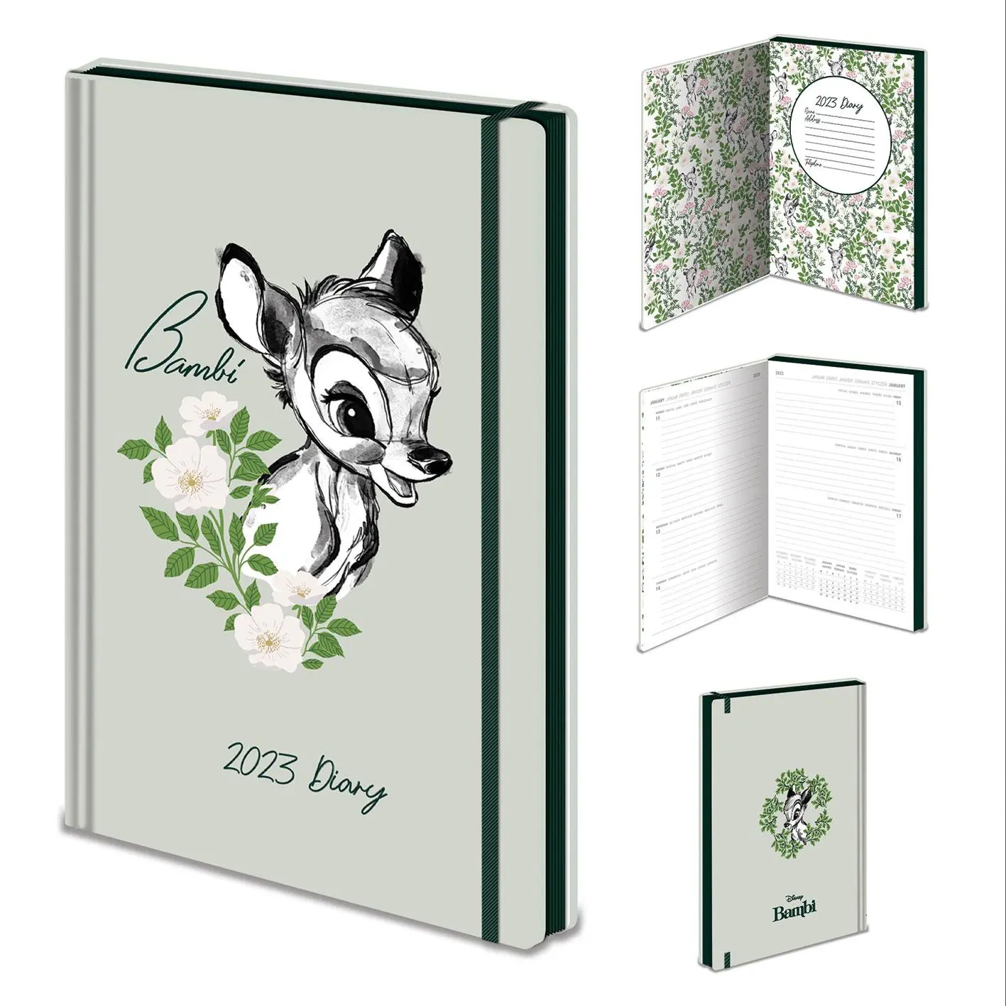 Disneys Bambi keményfedeles füzet 2023 termékfotó