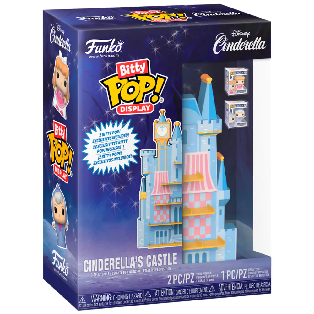 Display Bitty Funko POP Disney Cinderella's Castle figura tartó termékfotó