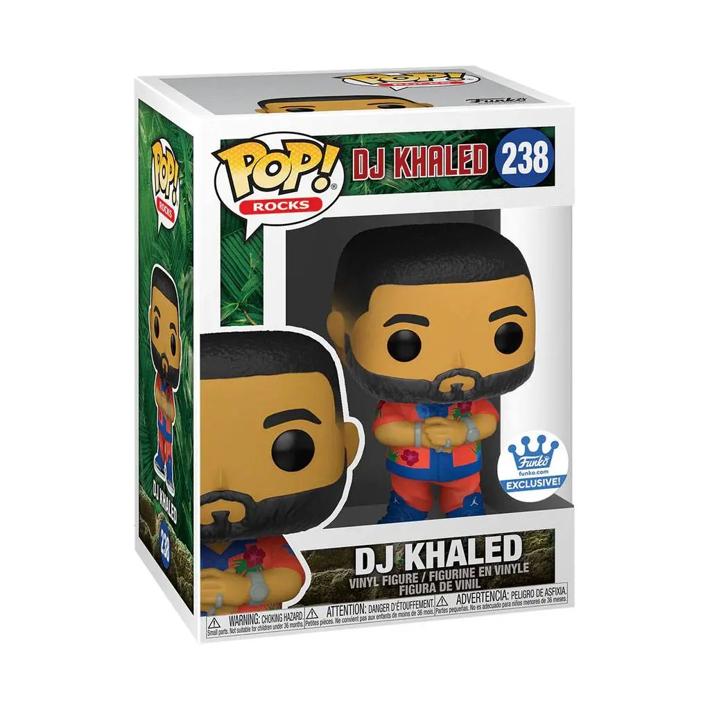 DJ Khaled POP! Rocks Vinyl figura Exkluzív 9 cm termékfotó