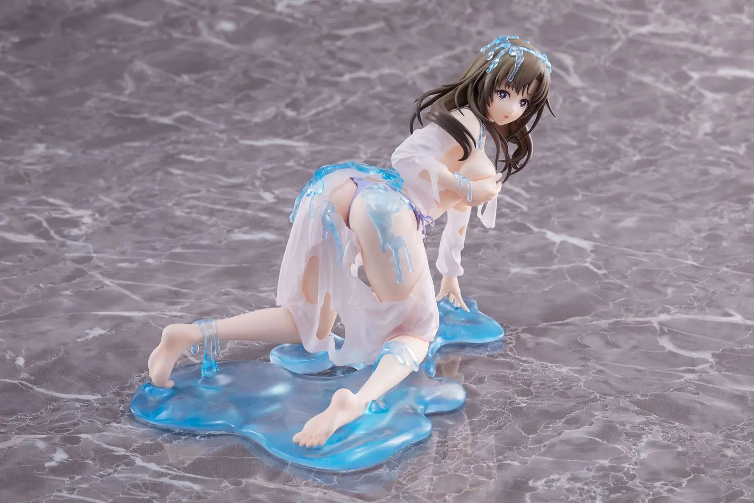 Do You Love Your Mom and Her Two-Hit Multi-Target Attacks 1/7 Mamako Osuki Slime Damage szobor figura termékfotó