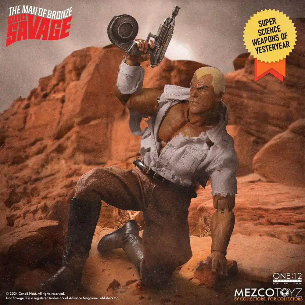 Doc Savage 1/12 Doc Savage Deluxe Edition akciófigura 18 cm termékfotó