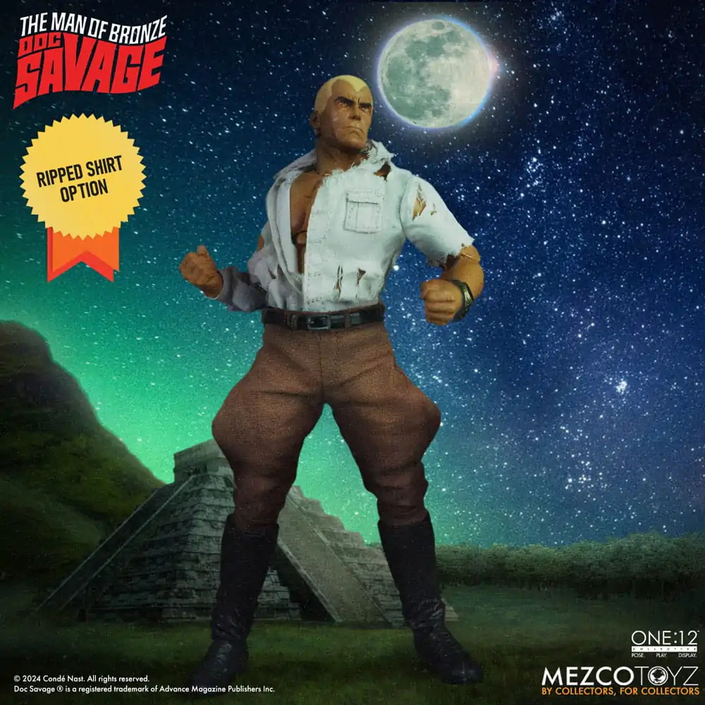 Doc Savage 1/12 Doc Savage Deluxe Edition akciófigura 18 cm termékfotó