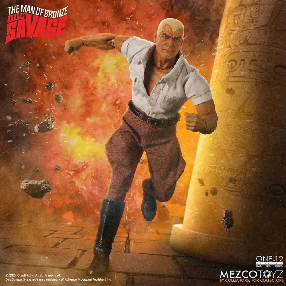 Doc Savage 1/12 Doc Savage Deluxe Edition akciófigura 18 cm termékfotó