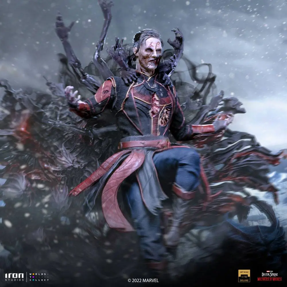 Doctor Strange in the Multiverse of Madness Art Scale 1/10 Dead Defender Strange Deluxe szobor figura 31 cm termékfotó