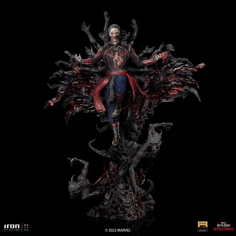 Doctor Strange in the Multiverse of Madness Art Scale 1/10 Dead Defender Strange Deluxe szobor figura 31 cm termékfotó