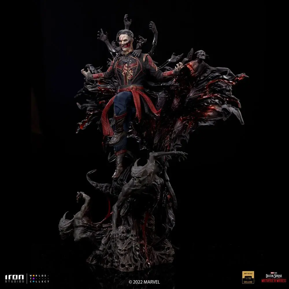 Doctor Strange in the Multiverse of Madness Art Scale 1/10 Dead Defender Strange Deluxe szobor figura 31 cm termékfotó