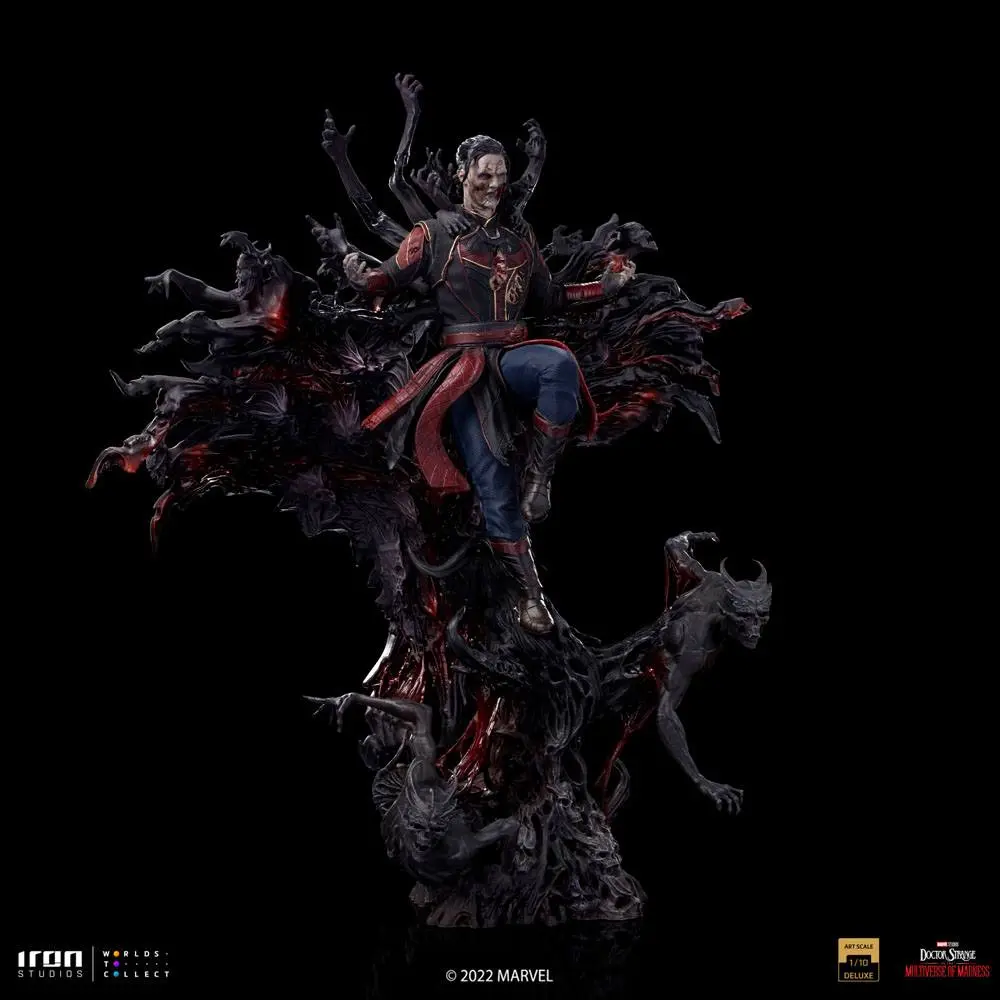 Doctor Strange in the Multiverse of Madness Art Scale 1/10 Dead Defender Strange Deluxe szobor figura 31 cm termékfotó