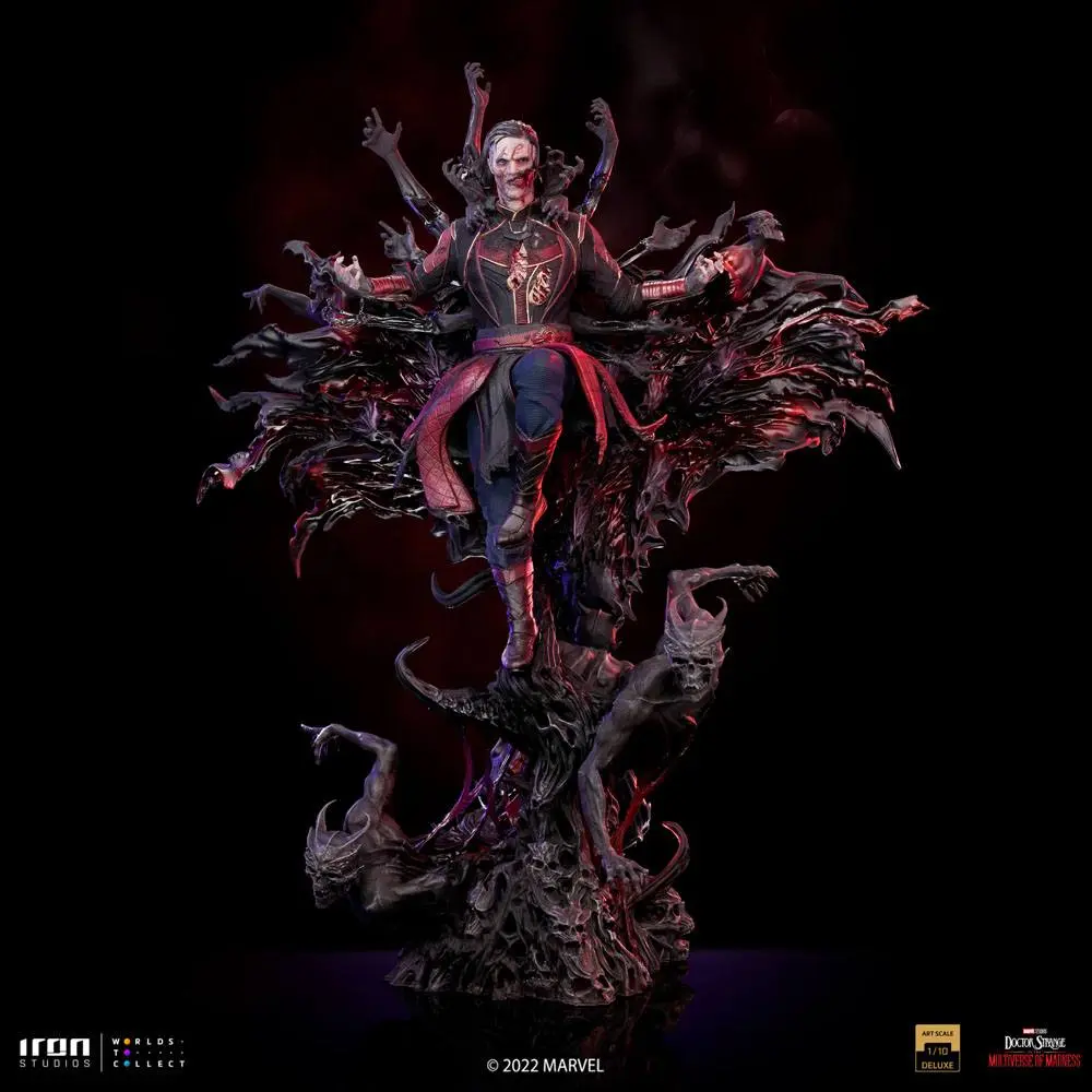 Doctor Strange in the Multiverse of Madness Art Scale 1/10 Dead Defender Strange Deluxe szobor figura 31 cm termékfotó