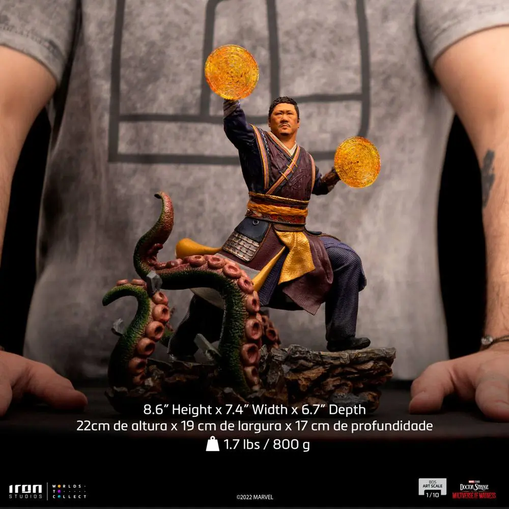Doctor Strange in the Multiverse of Madness BDS Art Scale 1/10 Wong szobor figura 22 cm termékfotó