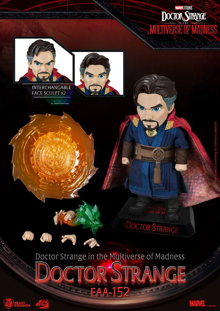 Doctor Strange in the Multiverse of Madness Egg Attack Action Doctor Stephen Strange akciófigura 16 cm termékfotó