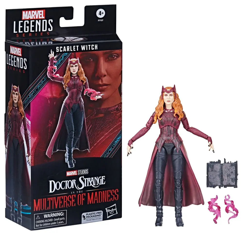 Doctor Strange in the Multiverse of Madness Marvel Legends Scarlet Witch akciófigura 15 cm termékfotó