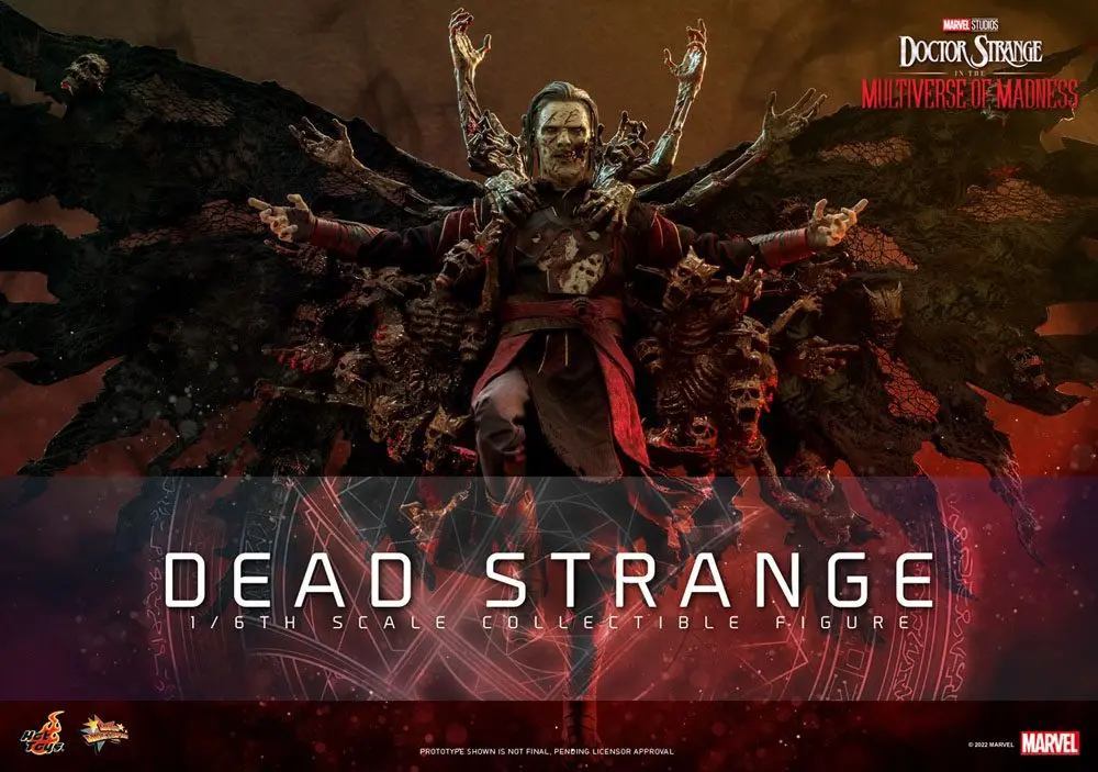 Doctor Strange in the Multiverse of Madness Movie Masterpiece Action Figure 1/6 Dead Strange 31 cm termékfotó