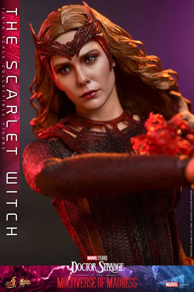 Doctor Strange in the Multiverse of Madness Movie Masterpiece Actionfigur 1/6 The Scarlet Witch 28 cm termékfotó