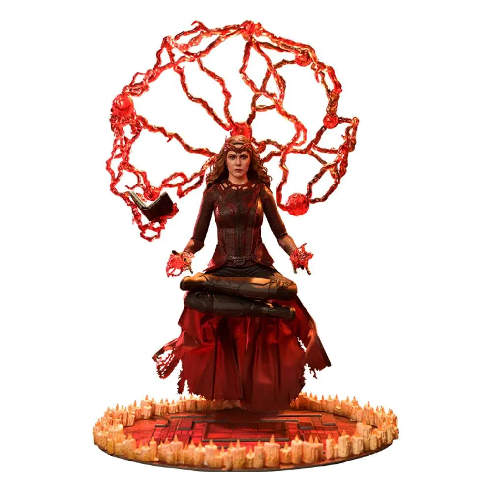 Doctor Strange in the Multiverse of Madness Movie Masterpiece 1/6 The Scarlet Witch (Deluxe Version) akciófigura 28 cm termékfotó