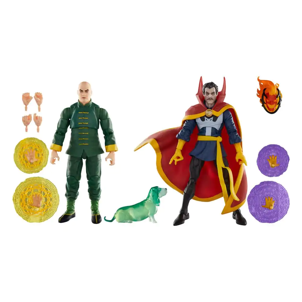 Doctor Strange Marvel Legends 3db-os akciófigura csomag Doctor Strange, Wong & Bats 15 cm termékfotó