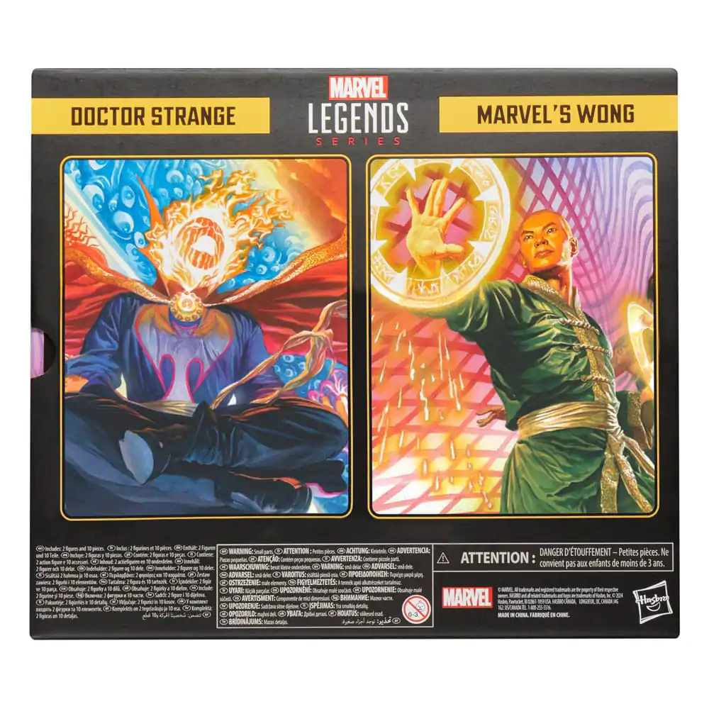 Doctor Strange Marvel Legends 3db-os akciófigura csomag Doctor Strange, Wong & Bats 15 cm termékfotó