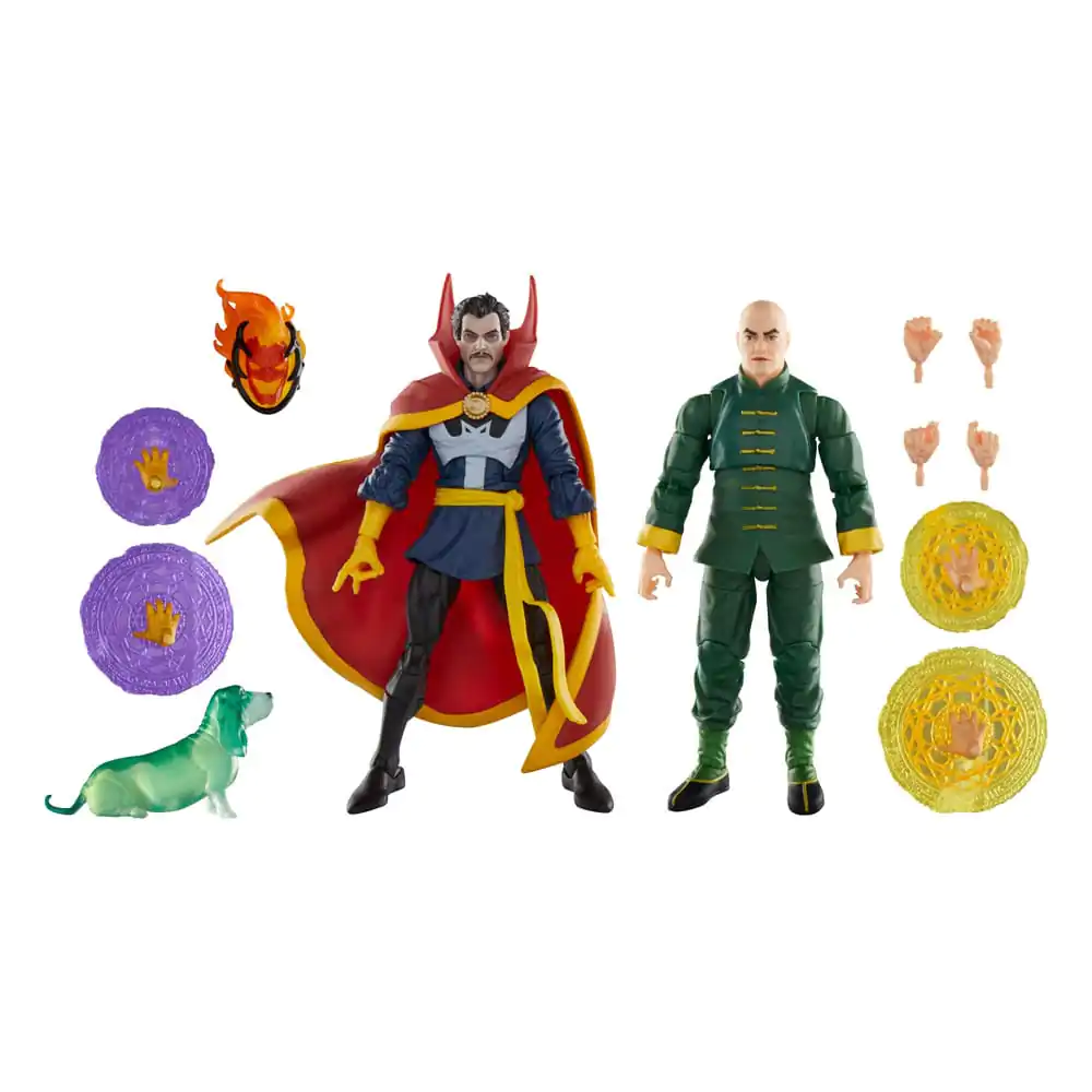 Doctor Strange Marvel Legends 3db-os akciófigura csomag Doctor Strange, Wong & Bats 15 cm termékfotó