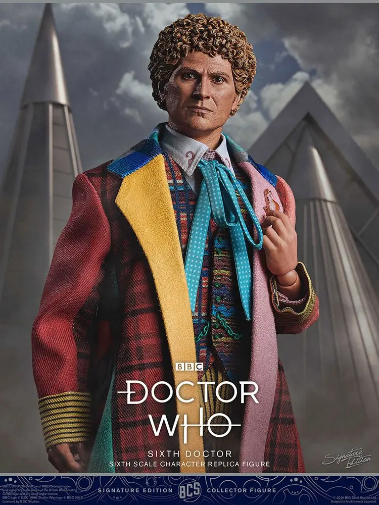 Doctor Who Collector figura Series 1/6 6th Doctor (Colin Baker) Limitált kiadású akciófigura 30 cm termékfotó