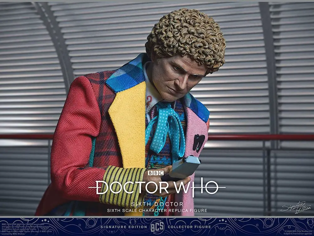 Doctor Who Collector figura Series 1/6 6th Doctor (Colin Baker) Limitált kiadású akciófigura 30 cm termékfotó