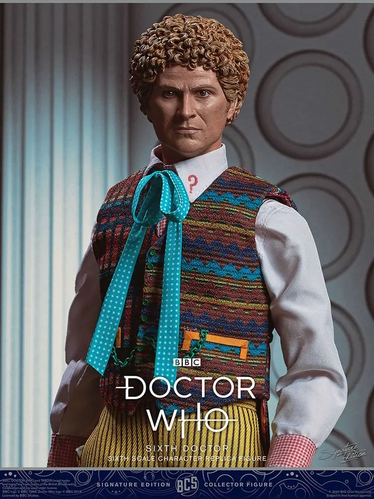 Doctor Who Collector figura Series 1/6 6th Doctor (Colin Baker) Limitált kiadású akciófigura 30 cm termékfotó