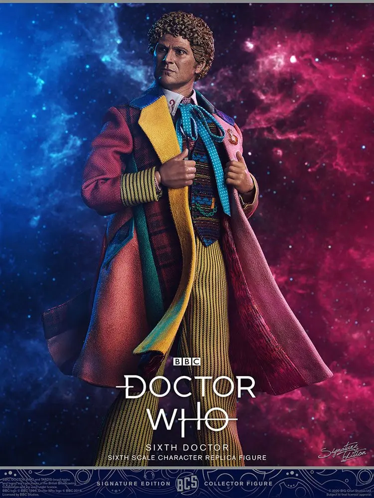 Doctor Who Collector figura Series 1/6 6th Doctor (Colin Baker) Limitált kiadású akciófigura 30 cm termékfotó