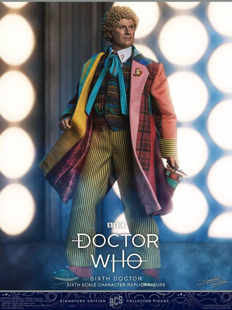 Doctor Who Collector figura Series 1/6 6th Doctor (Colin Baker) Limitált kiadású akciófigura 30 cm termékfotó