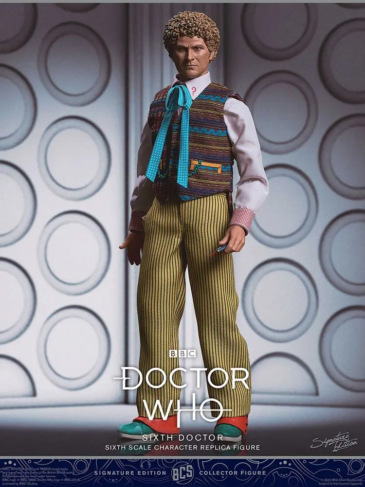 Doctor Who Collector figura Series 1/6 6th Doctor (Colin Baker) Limitált kiadású akciófigura 30 cm termékfotó