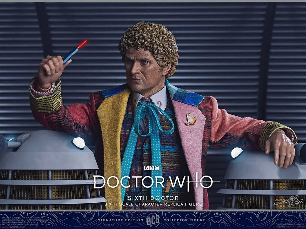 Doctor Who Collector figura Series 1/6 6th Doctor (Colin Baker) Limitált kiadású akciófigura 30 cm termékfotó