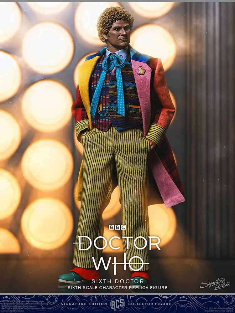 Doctor Who Collector figura Series 1/6 6th Doctor (Colin Baker) Limitált kiadású akciófigura 30 cm termékfotó