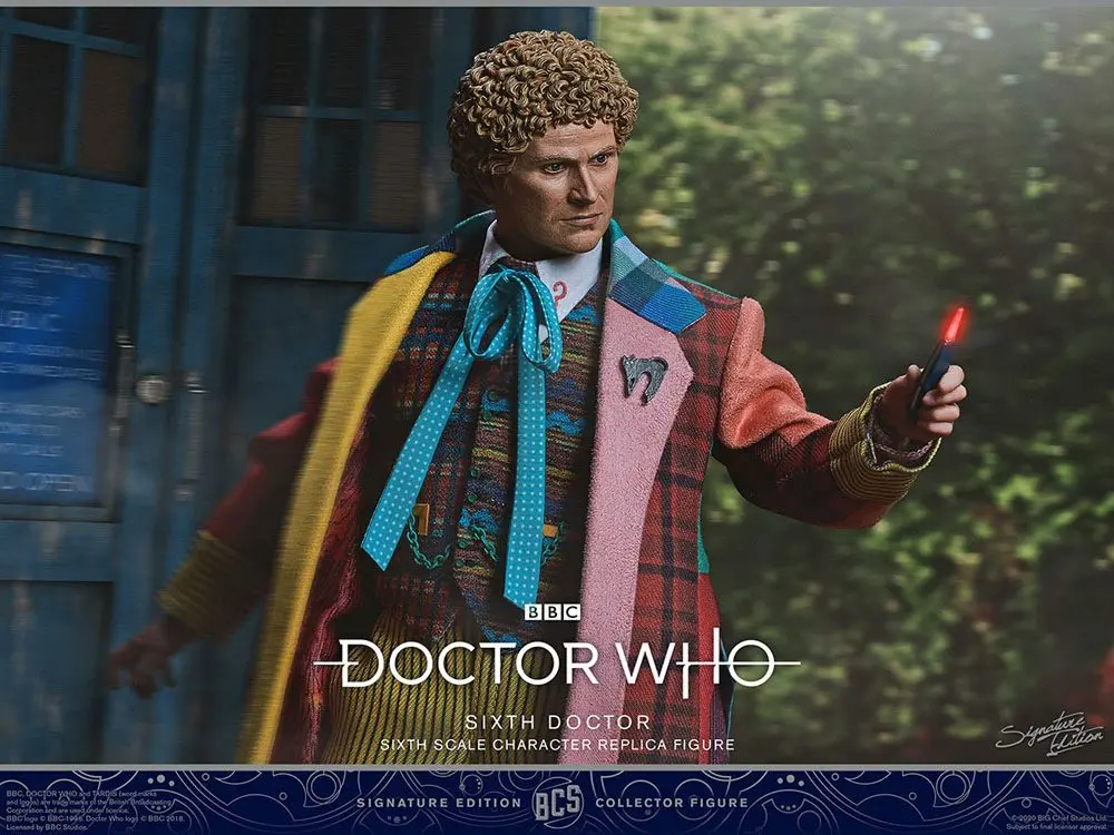 Doctor Who Collector figura Series 1/6 6th Doctor (Colin Baker) Limitált kiadású akciófigura 30 cm termékfotó