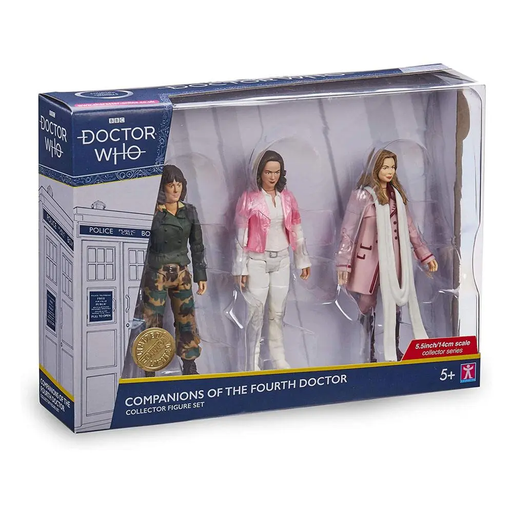 Doctor Who Companions of the Fourth Doctors akciófigura csomag 14 cm termékfotó