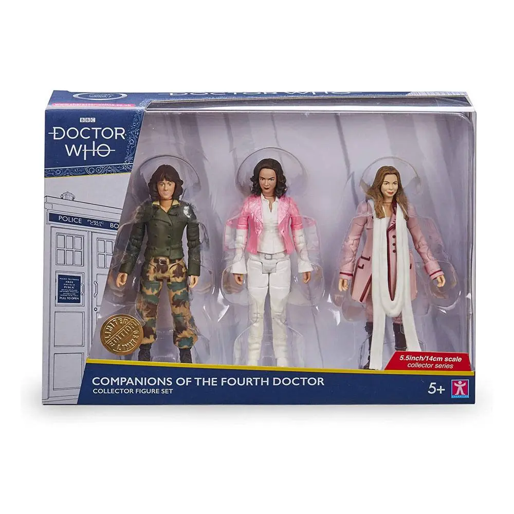 Doctor Who Companions of the Fourth Doctors akciófigura csomag 14 cm termékfotó