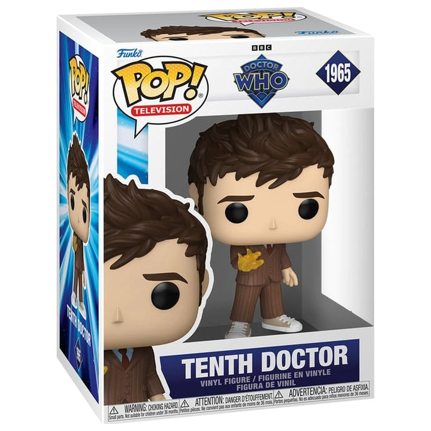 Doctor Who Funko POP! Television Vinyl figura Tenth Doctor 9 cm termékfotó